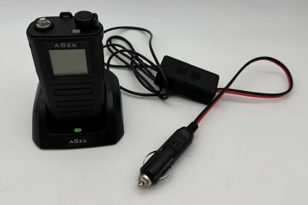 Автомобильное зарядное устройство 12/24В для детекторов Asel Labs и Булат под стакан.