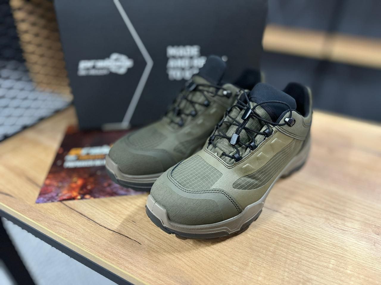 Ботинки GREYMAN LOW SUMMER Prabos, цвет Dark Green,