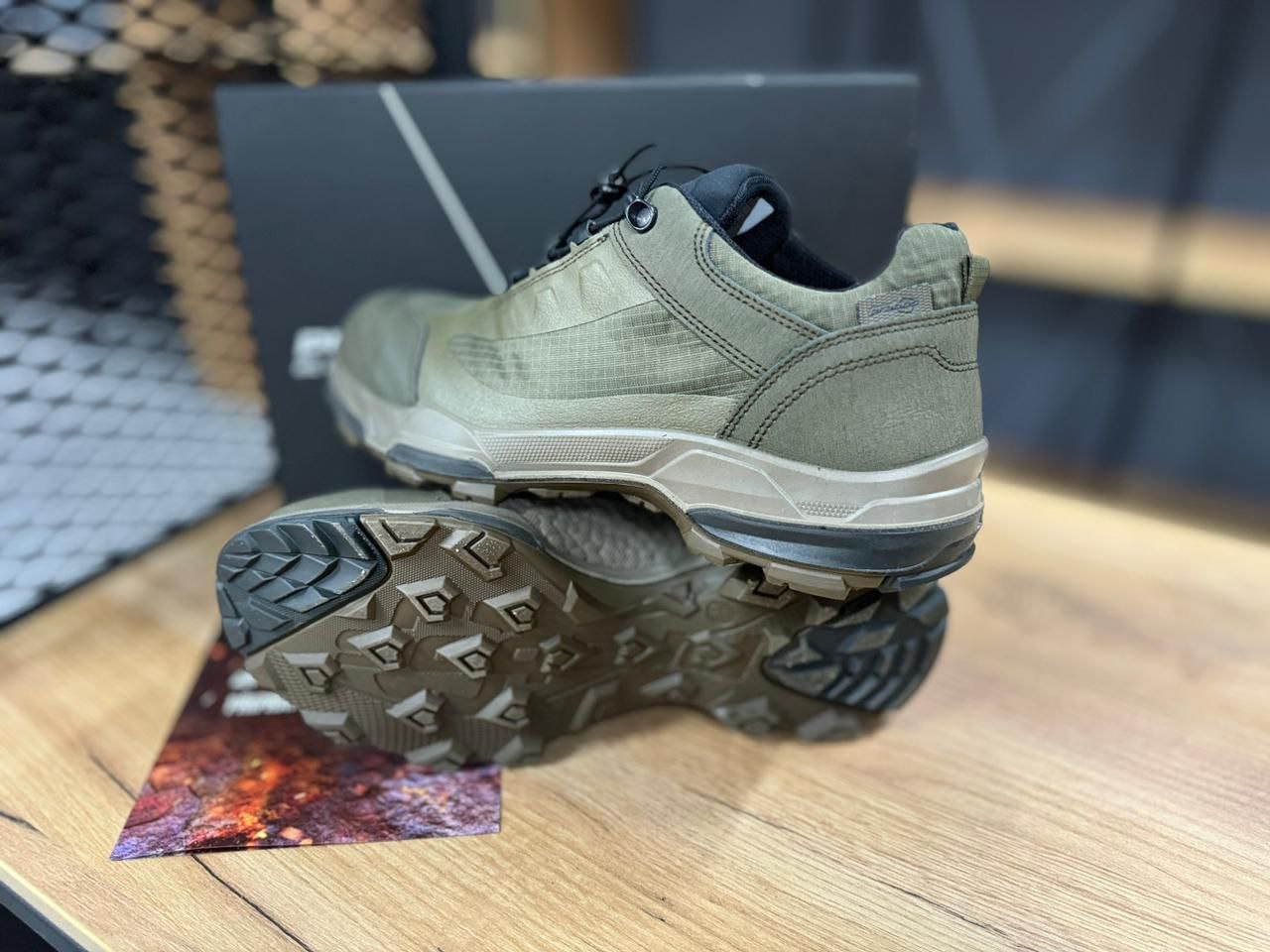 Ботинки GREYMAN LOW SUMMER Prabos, цвет Dark Green,