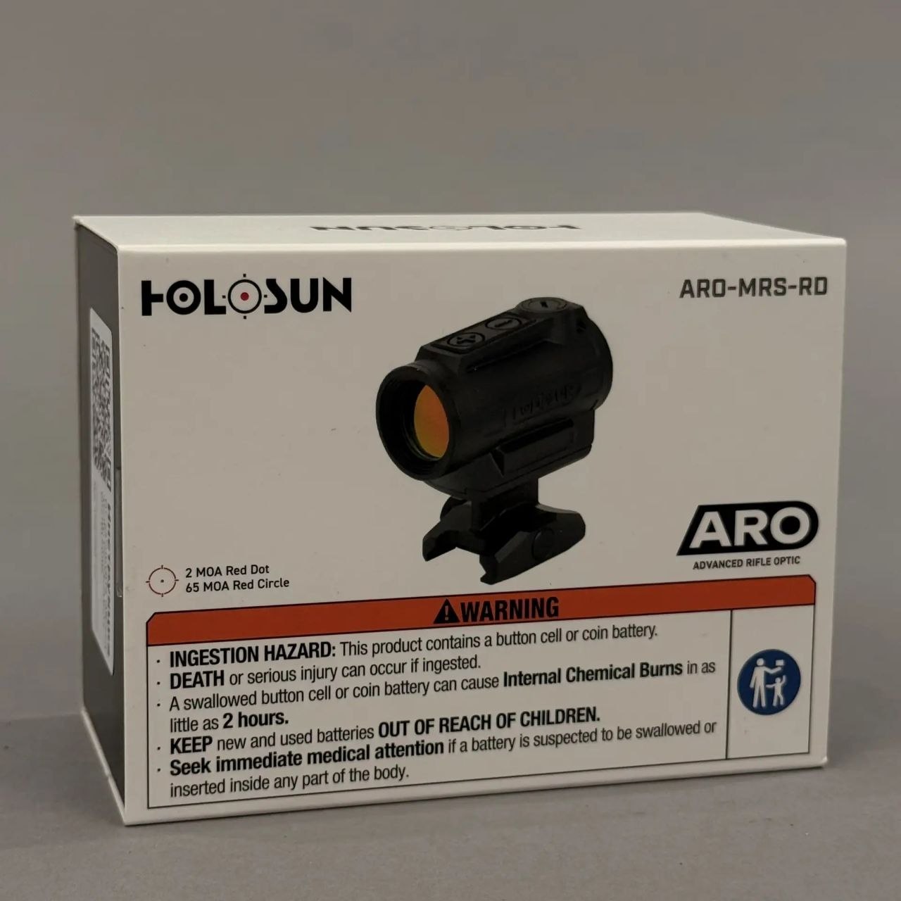 Коллиматор Holosun ARO MRS RD (красная точка 2 МОА/круг 65 МОА)
