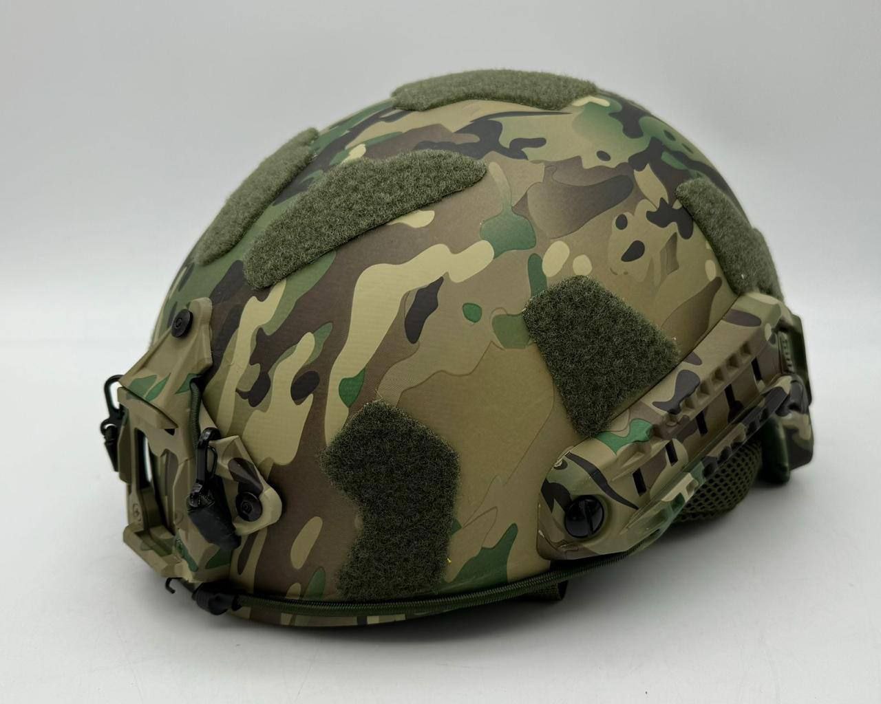 multicam СВМПЭ / ТАКТИЧЕСКИЙ БАЛЛИСТИЧЕСКИЙ ШЛЕМ FAST Ops-Core NIJ IIIA класс защиты без ушей с системой регулировки Венди