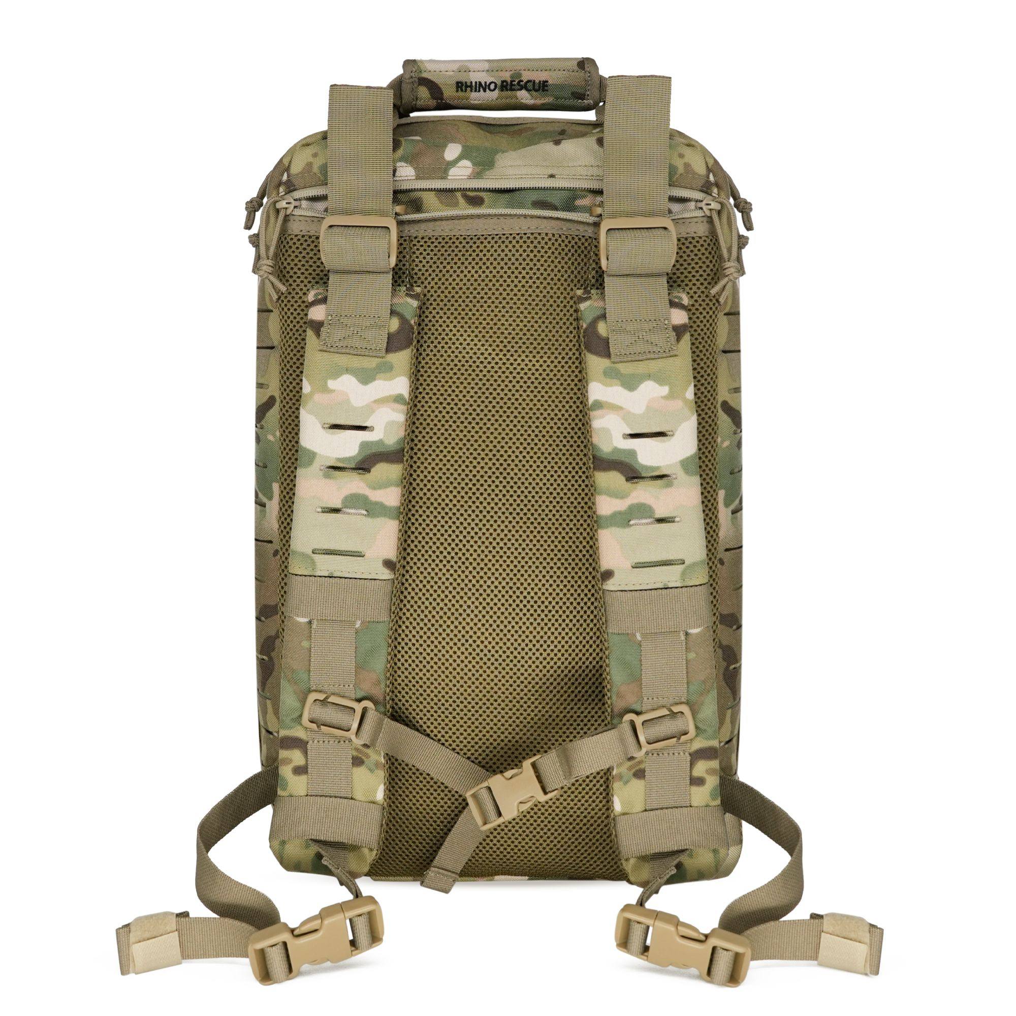 RHINO RESCUE: R20 ASSAULT - АПТЕЧКА ВОЕННОГО МЕДИКА, РЮКЗАК ТАКТИЧЕСКИЙ С НАПОЛНЕНИЕМ 20L 1000D