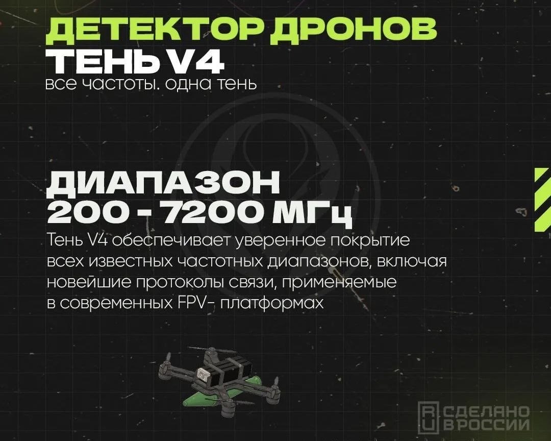 Детектор дронов «ТЕНЬ» V4