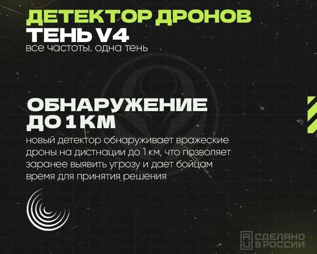 Детектор дронов «ТЕНЬ» V4